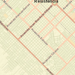 Resistencia Street Map
