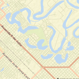 Barranqueras Street Map