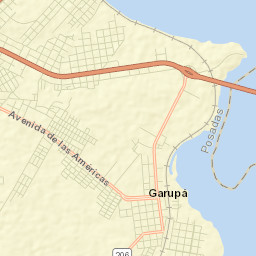 Garupá Street Map