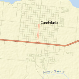 Candelaria Street Map