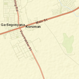 Kuruman Street Map