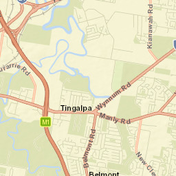 Tingalpa Street Map