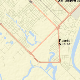 Puerto Vilelas Street Map