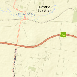 Cotswold Hills Street Map
