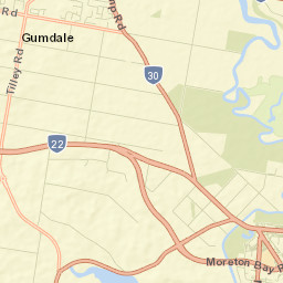 Gumdale Street Map