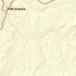 Petrolândia Street Map