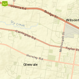Wilsonton Street Map