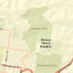Harlaxton Street Map