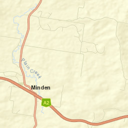 Minden Street Map