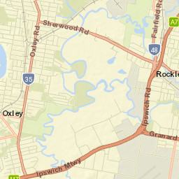 Oxley Street Map