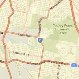 Coopers Plains Street Map