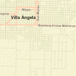 Villa Ángela Street Map