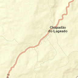 Chapadão do Lageado Street Map