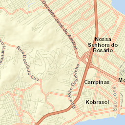 Campinas Street Map