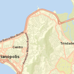 Morro da Cruz Street Map