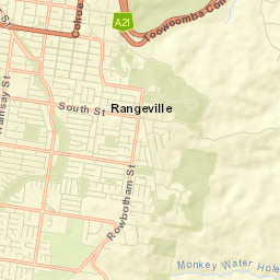 Rangeville Street Map