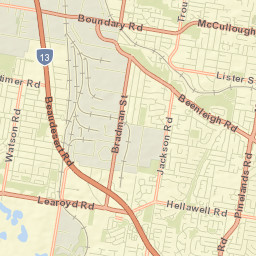Sunnybank Street Map