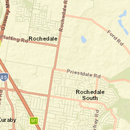 Rochedale South Street Map