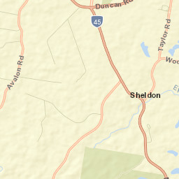 Sheldon Street Map