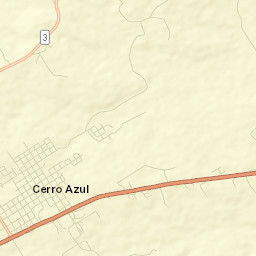 Cerro Azul Street Map