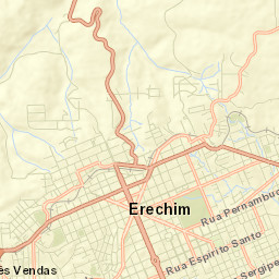 Erechim Street Map