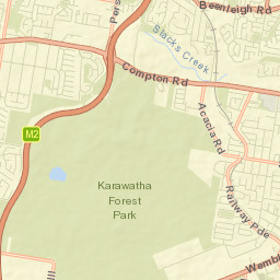 Kuraby Street Map