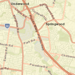 Springwood Street Map