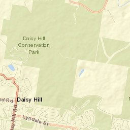 Daisy Hill Street Map