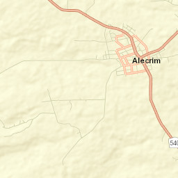 Alecrim Street Map