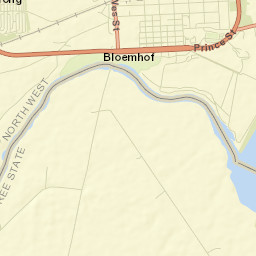 Bloemhof Street Map