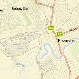 Kroonstad Street Map