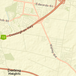 Flinders View Street Map