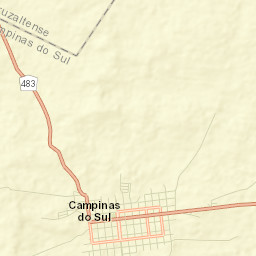 Campinas do Sul Street Map