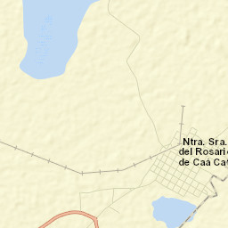 Nuestra Señora del Rosario de Caa Catí Street Map