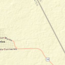 San Carlos Street Map