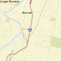 Buccan Street Map