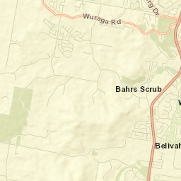 Bahrs Scrub Street Map