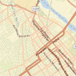 Santiago del Estero Street Map