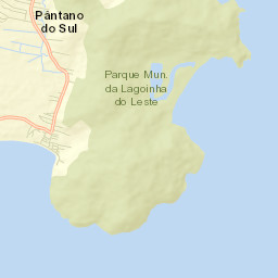 Pantano do Sul Street Map