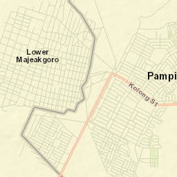 Pampierstad Street Map