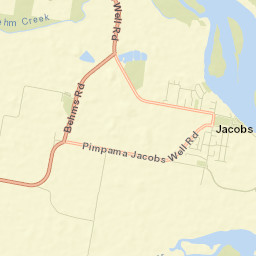 Jacobs Well Street Map