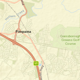 Pimpama Street Map