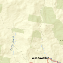 Wongawallan Street Map