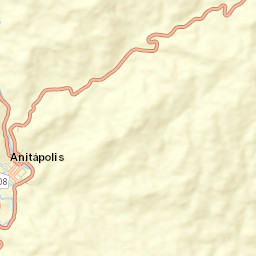 Anitápolis Street Map