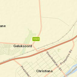 Christiana Street Map