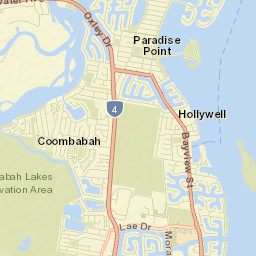 Runaway Bay Street Map