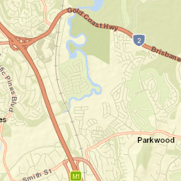 Parkwood Street Map