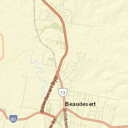 Beaudesert Street Map