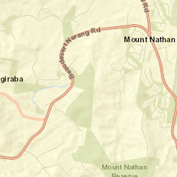 Mount Nathan Street Map