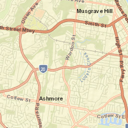 Southport Street Map